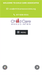 Mobile Screenshot of childcareassociates.org